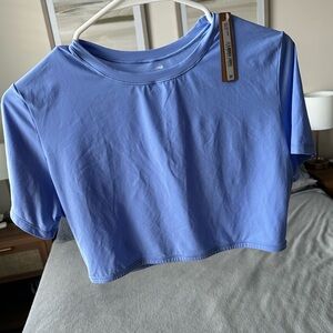 Skims NWT XL Fits Everybody Super Cropped T-Shirt